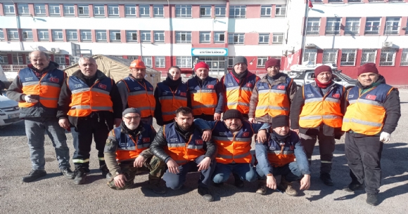 KOCAEL KAS-DER FED'DEN DEPREMN MERKEZNE SEFERBERLK
